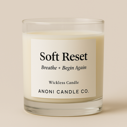 Soft Reset – Wickless Candle